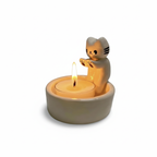 Kitten Candle Holder – Cute Cat Candlestick for Aromatherapy & Home Decor