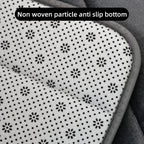 Soft Polyester Bathroom Mat – Granular Bottom, Quick Dry, Comfortable for Bathroom & Bedroom Use