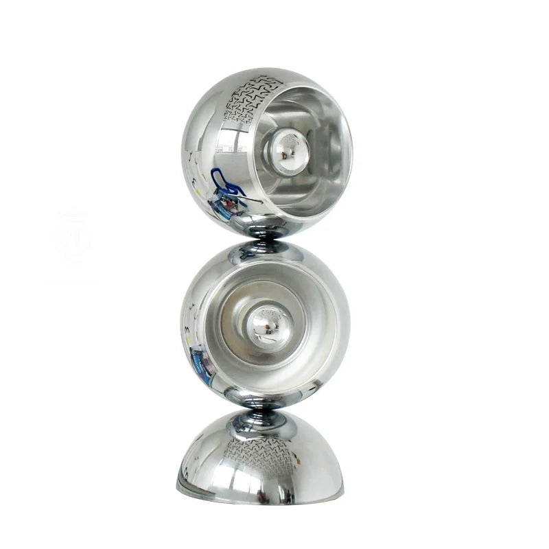 Home Design Led Floor Lamp Living Room Art Desk Light Stainless Steel Retro Round Ball Bedroom Rotating Standing Light Luminaire