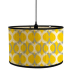Modern Bamboo & Iron Lampshade – E27 Compatible, Creative Diffuse Lighting for Bedroom, Living Room, & Home Decor