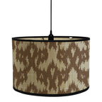 Modern Bamboo & Iron Lampshade – E27 Compatible, Creative Diffuse Lighting for Bedroom, Living Room, & Home Decor
