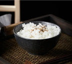 4.5-inch Ceramic Rice Bowl – Japanese Retro Style for Soup, Rice, and Noodles
