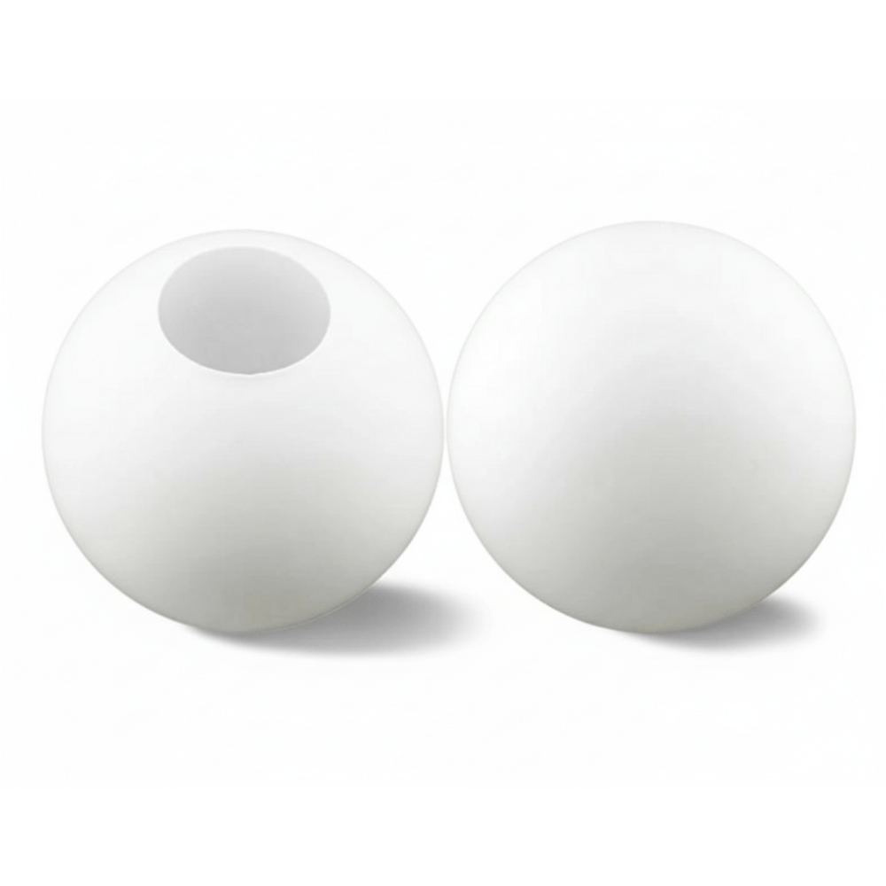 White Glass Lamp Shade, Milky Globe Lampshades Fitting Lamp, D10cm D12cm D15cm D20cm D25cm Round Light Cover, Pantalla Lampara