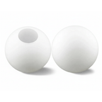 White Glass Lamp Shade, Milky Globe Lampshades Fitting Lamp, D10cm D12cm D15cm D20cm D25cm Round Light Cover, Pantalla Lampara